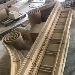 Fronton baroque - Réalisé pour le Chateau Meyney